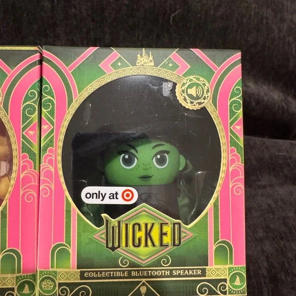 New NWT Unique Rare Lot Of 2 Wicked Wizard Of Oz Bitty Boomer Bluetooth Speakers - Picture 3 of 7